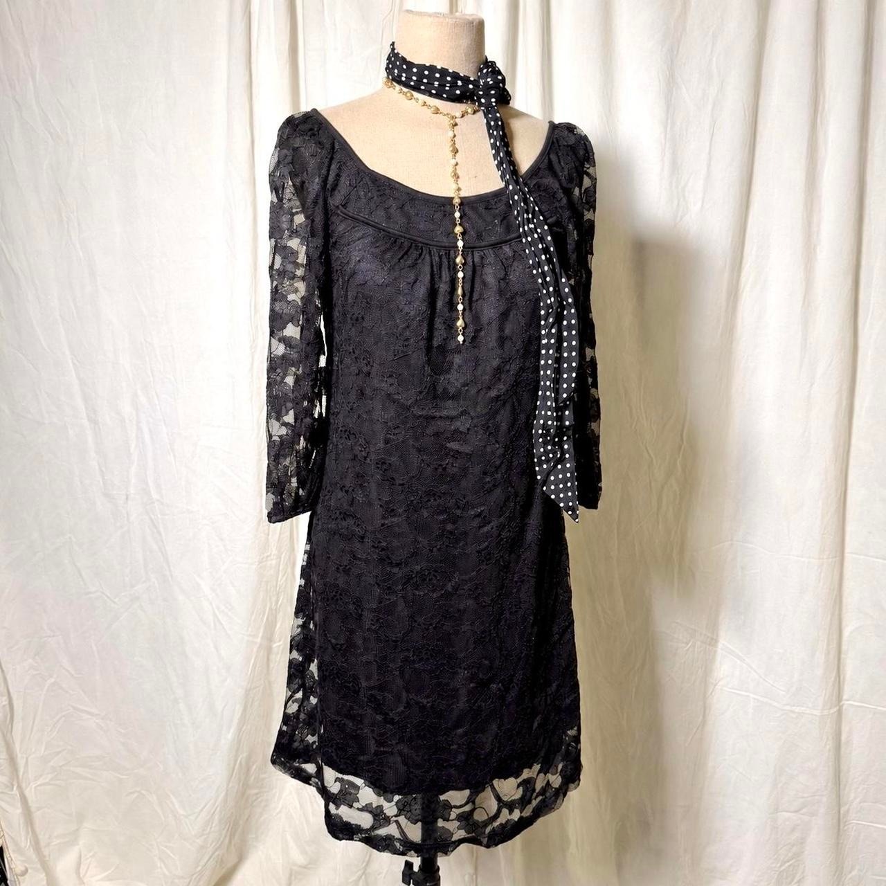 Romeo & Juliet Couture Size 8/M Black Lace Mini Dress